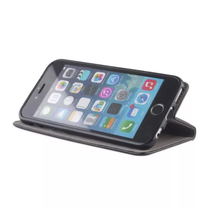 GreenGo Samsung Galaxy Xcover 3 Etui typu flip z magnesem, czarne