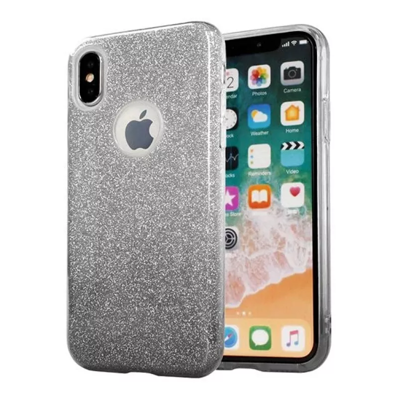 GreenGo Xiaomi Redmi 4A Bling Case Black