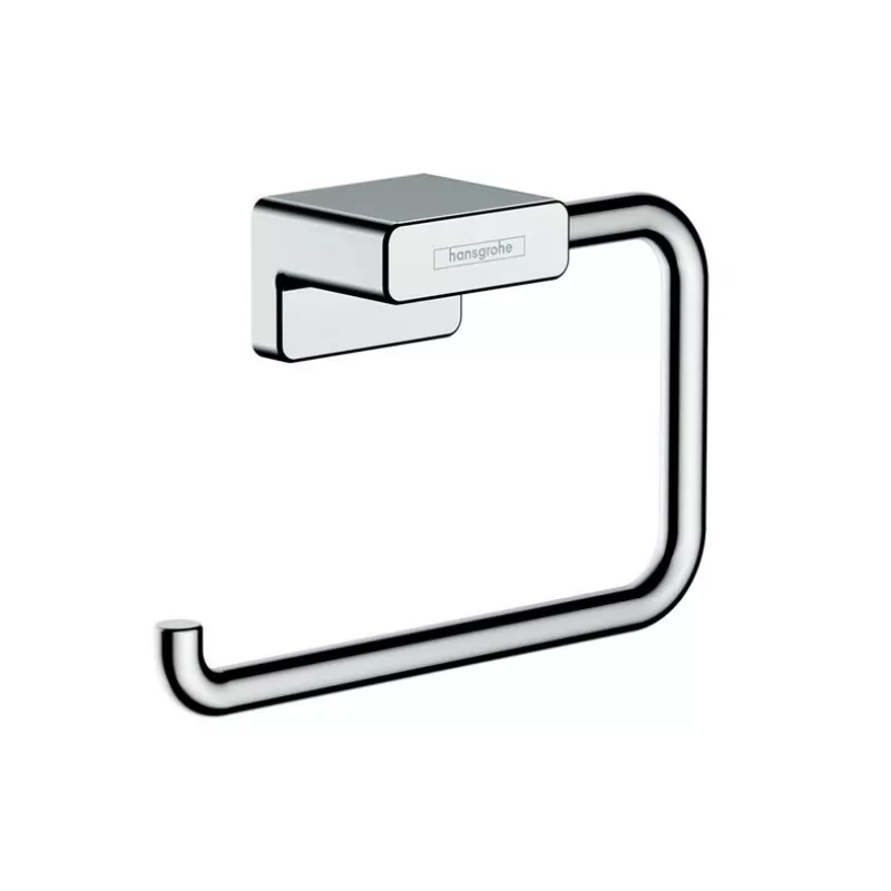 GROHE AddStoris Uchwyt na papier toaletowy z pokrywką, chrom, montowany na ścianę