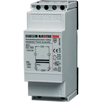 Transformator do dzwonka Grothe 12 V/AC 1,5 A 14101