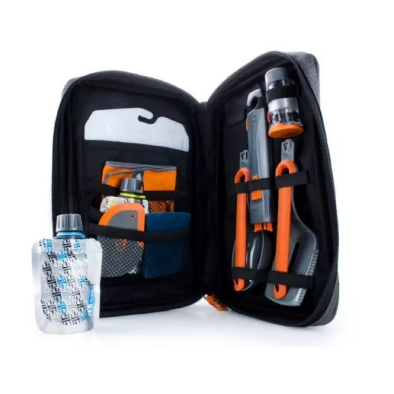 GSI Outdoors Gourmet Kitchen Set 11-Częściowy Zestaw Garnków Kempingowych