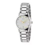 Zegarek damski Gucci G-Timeless YA126572A 27mm Stal nierdzewna Srebrna tarcza Diamentowe indeksy Swiss Quartz