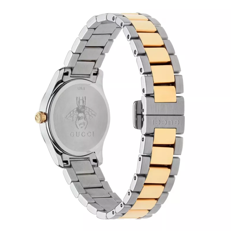 Zegarek damski GUCCI G-Timeless YA126596 27mm Stal nierdzewna Srebrna tarcza