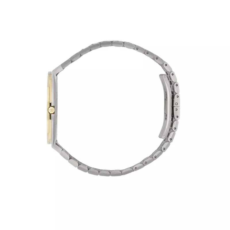 Zegarek damski GUCCI G-Timeless YA163403 34mm Stal nierdzewna Srebrny tarcza sun-brushed