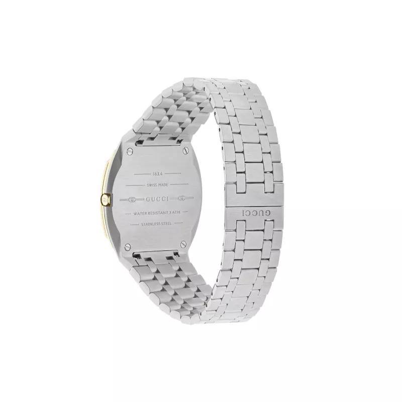 Zegarek damski GUCCI G-Timeless YA163403 34mm Stal nierdzewna Srebrny tarcza sun-brushed