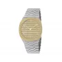 Zegarek damski GUCCI G-Timeless YA163403 34mm Stal nierdzewna Srebrny tarcza sun-brushed