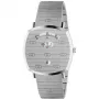 GUCCI Grip Unisex Zegarek Kwarcowy 35mm Stal Nierdzewna Srebrna Tarcza YA157410