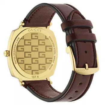 Zegarek Gucci Grip Unisex YA157405 35mm Stal nierdzewna Mesh