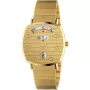 Zegarek GUCCI Grip YA157403 35mm Swiss Quartz Stal nierdzewna Mesh Damska