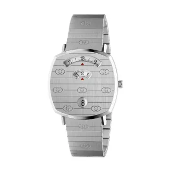 Zegarek damski GUCCI Grip YA157401 35mm Gold PVD Stal nierdzewna Kwarcowy