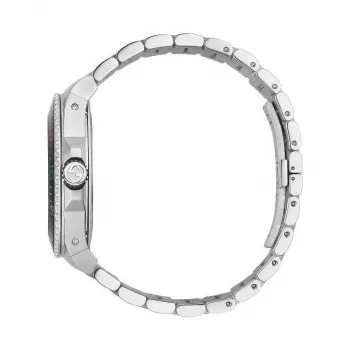 Zegarek męski Gucci YA136218 45mm Stal nierdzewna Szwajcarski kwarcowy zegarek nurkowy