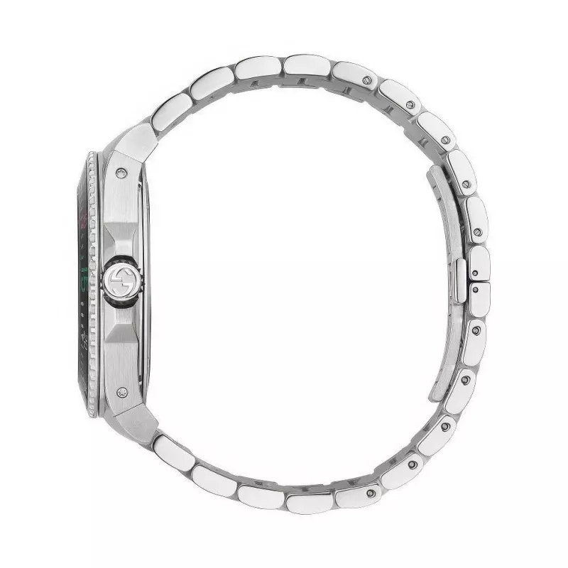 Zegarek męski Gucci YA136218 45mm Stal nierdzewna Szwajcarski kwarcowy zegarek nurkowy