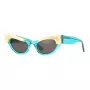 Okulary przeciwsłoneczne GUCCI damskie GG1167S-004 Cat Eye, czarny acetat, ciemnoszare szkła, 52/21/140 mm