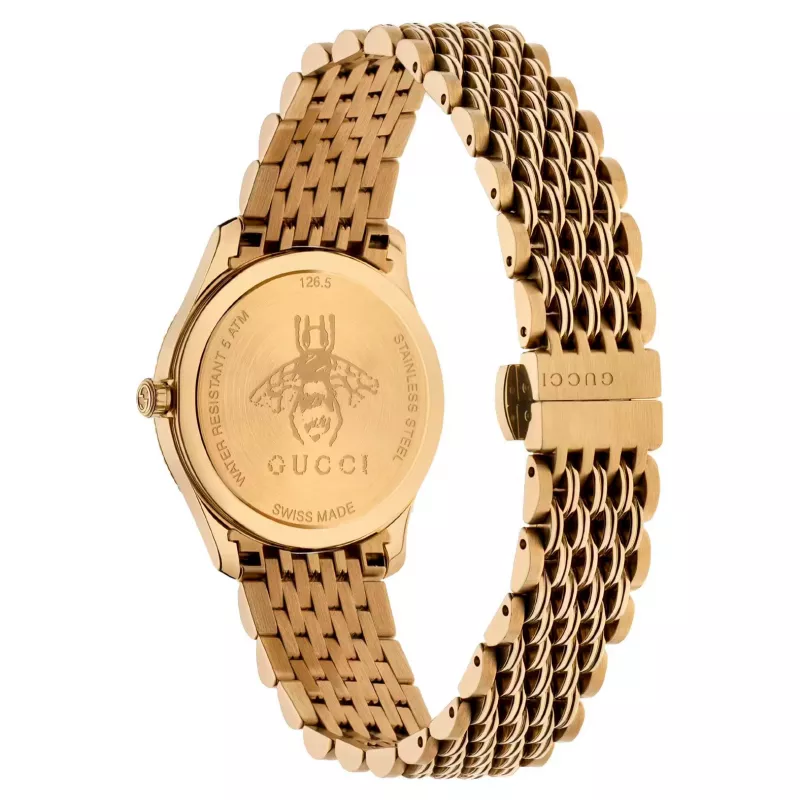 Zegarek damski Gucci YA1265021 29mm Stal nierdzewna Swiss Quartz