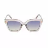GUESS GF00015-5127P Damskie okulary przeciwsłoneczne z polaryzacją Havana 51mm