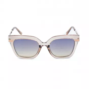 GUESS GF00015-5127P Damskie okulary przeciwsłoneczne z polaryzacją Havana 51mm
