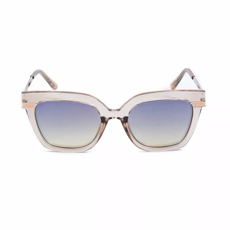 GUESS GF00015-5127P Damskie okulary przeciwsłoneczne z polaryzacją Havana 51mm