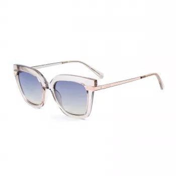 GUESS GF00015-5127P Damskie okulary przeciwsłoneczne z polaryzacją Havana 51mm