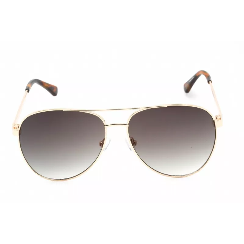 Okulary przeciwsłoneczne GUESS GF0251-32P męskie kwadratowe Havana z brązowymi soczewkami gradientowymi