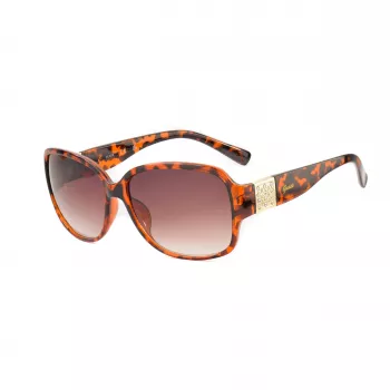 Okulary przeciwsłoneczne GUESS GF0411-5852F dla kobiet Brąz Havana 58mm