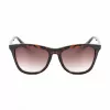 GUESS GF0421-5552F Damskie okulary przeciwsłoneczne kocie oko, ciemny havana, brązowe soczewki gradientowe, 55/17/140 mm