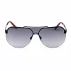 GUESS GF5053-0001B Męskie okulary przeciwsłoneczne prostokątne - czarna oprawka, soczewki dymne