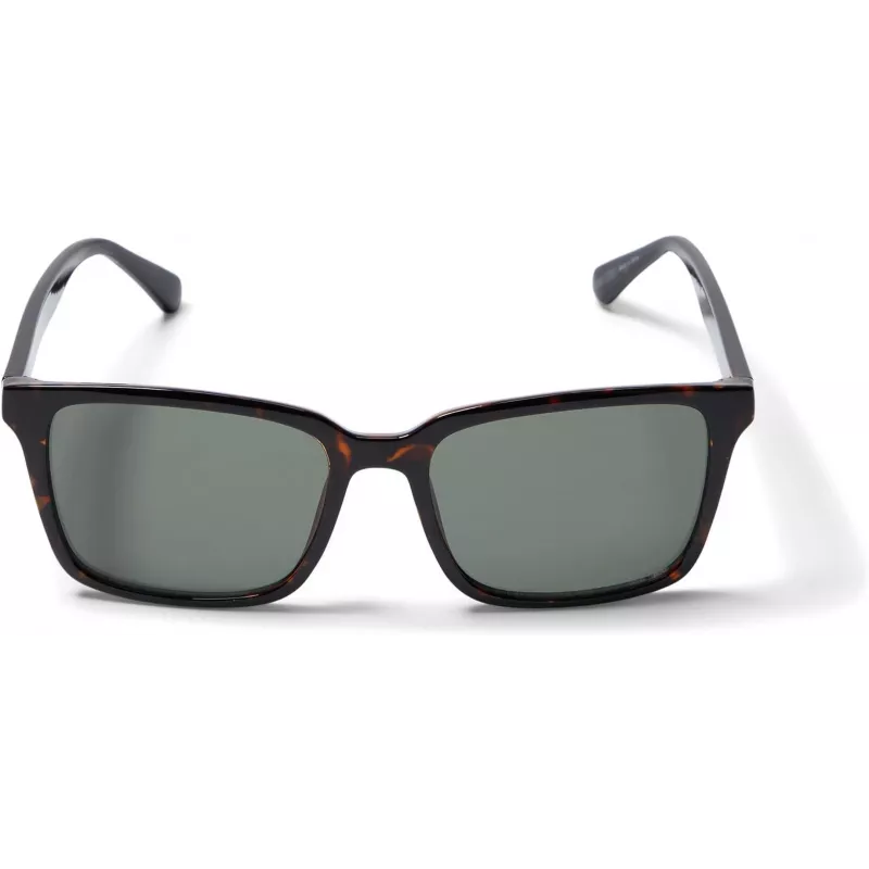 GUESS GF5097-5652N Męskie okulary przeciwsłoneczne prostokątne Havana/Tortoise Grey Gradient 56/18/140 mm