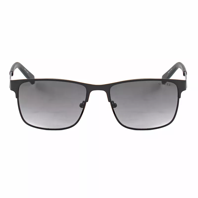 Okulary przeciwsłoneczne Guess GF5098-5602B męskie kwadratowe czarne dymione 56mm