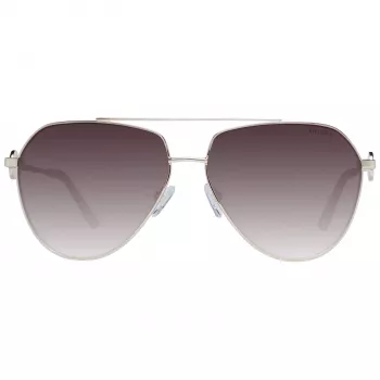 Okulary przeciwsłoneczne GUESS GF6140-32F dla kobiet Havana Square 62mm