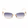 Okulary przeciwsłoneczne GUESS GF6192-5027W dla kobiet Havana Square 50 mm