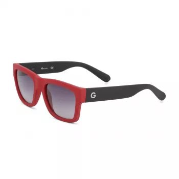 GUESS GG2106-5467B Damskie okulary przeciwsłoneczne kwadratowe brąz Havana 54mm