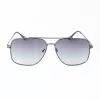 GUESS GG2158S-08P Męskie okulary przeciwsłoneczne prostokątne Havana brązowy gradient 61mm