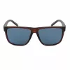 Okulary przeciwsłoneczne GUESS MAN GO00058-6145V Kwadratowa oprawka Błyszcząca czerń Soczewki dymione 61mm
