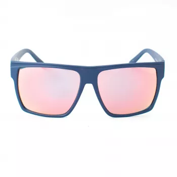 Okulary przeciwsłoneczne GUESS MAN GU2053MBL21F Matowa Niebieska Kwadratowa Oprawka 58mm