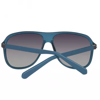 Okulary przeciwsłoneczne GUESS MAN GU6876-5991B Prostokątne Czarna Oprawka Szare Szkła 59mm