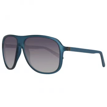 Okulary przeciwsłoneczne GUESS MAN GU6876-5991B Prostokątne Czarna Oprawka Szare Szkła 59mm