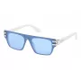 Okulary przeciwsłoneczne GUESS Pilot dla mężczyzn GO00061-0021V Błyszcząca czerń Smoke Mirror