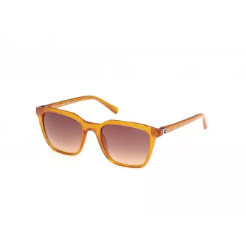 Okulary przeciwsłoneczne GUESS męskie prostokątne GU00170-5344F Havana Brown 53mm