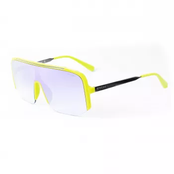 GUESS Men's Square Sunglasses GO00054-0095W - Shiny Black Frame, Smoke Lenses, UV400 Protection