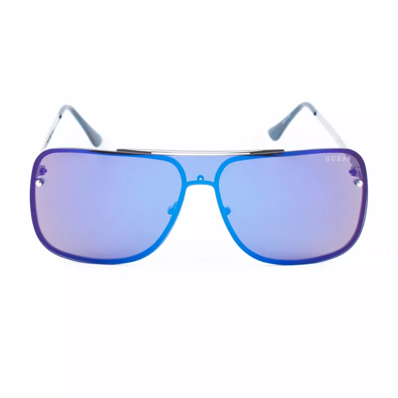 Okulary przeciwsłoneczne Guess męskie GO00053-0008C czarna oprawka szare szkła 57mm