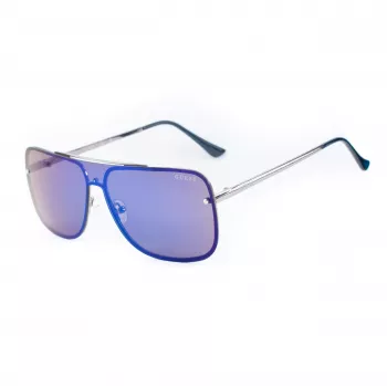 Okulary przeciwsłoneczne Guess męskie GO00053-0008C czarna oprawka szare szkła 57mm