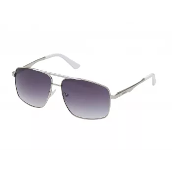 Okulary przeciwsłoneczne GUESS męskie GO00063-5910B Havana oprawka kwadratowa brązowe szkła 59mm