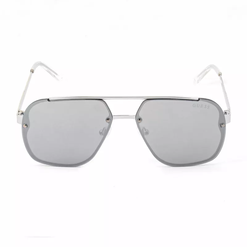 Okulary przeciwsłoneczne Guess męskie GO00065-6010C czarna oprawka szare szkła 60mm