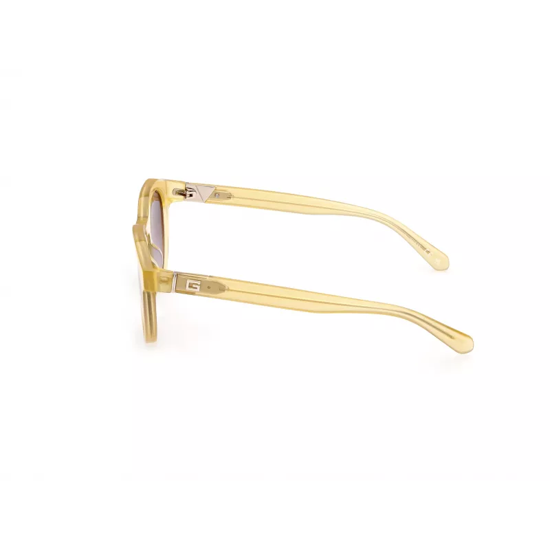 Okulary przeciwsłoneczne GUESS męskie GU00063-5039F Havana Acetate Square Frame Brown Lens 50mm