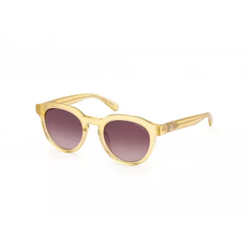 Okulary przeciwsłoneczne GUESS męskie GU00063-5039F Havana Acetate Square Frame Brown Lens 50mm