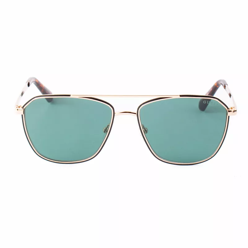 Okulary przeciwsłoneczne Guess męskie GU00147-5633N Havana Brown Square 56mm