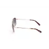 Okulary przeciwsłoneczne GUESS męskie GU00167-6032W czarna oprawka szare szkła 60/14/140 mm