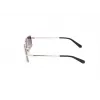 Okulary przeciwsłoneczne GUESS męskie GU00168-5897P czarne prostokątne polaryzowane 58mm