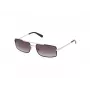 Okulary przeciwsłoneczne GUESS męskie GU00168-5897P czarne prostokątne polaryzowane 58mm