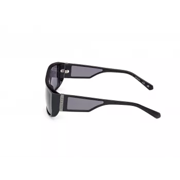 GUESS SUNGLASSES GU00136-6001A Unisex Square Frame 60/16/140 mm Black/Grey